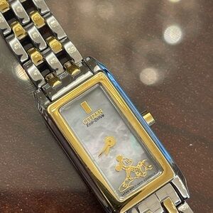 Citizen Women's Gold and Silver Mickey Mouse Watch
